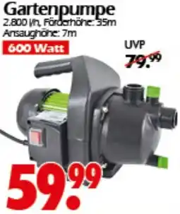 Wreesmann Gartenpumpe Angebot