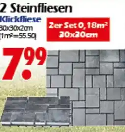 Wreesmann 2 Steinfliesen Klickfliese Angebot