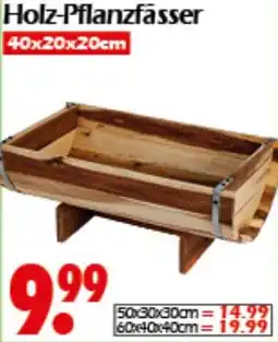 Wreesmann Holz-Pflanzfässer Angebot