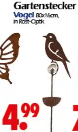 Wreesmann Gartenstecker Vogel Angebot