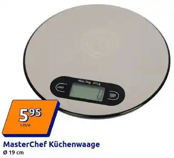 Action MasterChef Küchenwaage Angebot