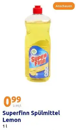 Action Superfinn Spülmittel Lemon Angebot