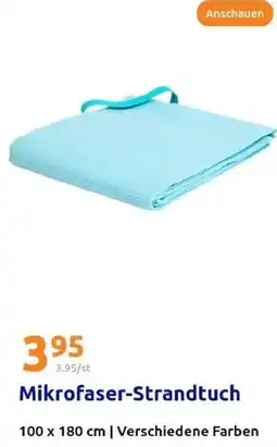 Action Mikrofaser-Strandtuch Angebot