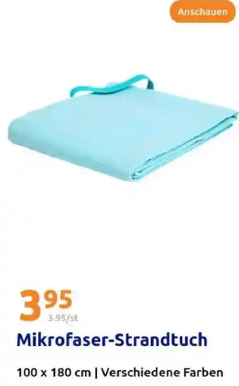 Action Mikrofaser-Strandtuch Angebot