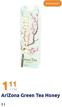 Action AriZona Green Tea Honey Angebot
