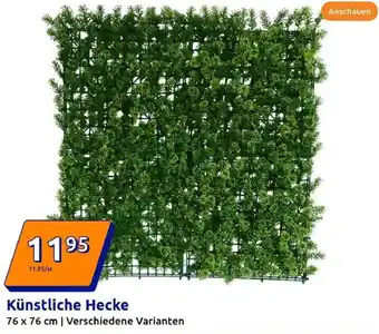 Action Künstliche Hecke Angebot