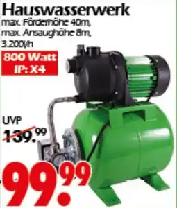 Wreesmann Hauswasserwerk Angebot