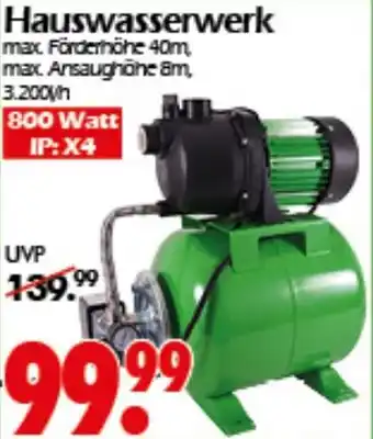 Wreesmann Hauswasserwerk Angebot