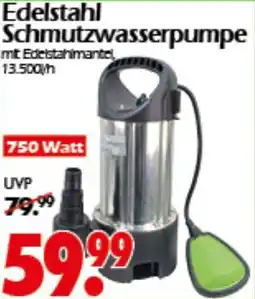 Wreesmann Edelstahl Schmutzwasserpumpe Angebot
