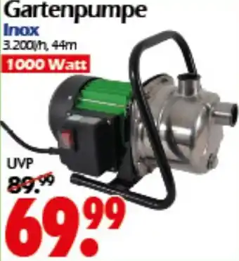 Wreesmann Gartenpumpe Inox Angebot