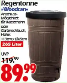Wreesmann Regentonne Woodcan Angebot