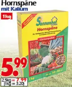 Wreesmann Sonnenhof Hornspäne mit Kalium Angebot