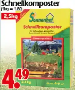 Wreesmann Sonnenhof Schnellkomposter Angebot