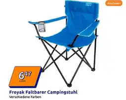 Action Froyak faltbarer campingstuhl Angebot