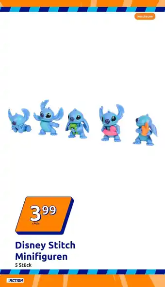 Action Disney stitch minifiguren Angebot