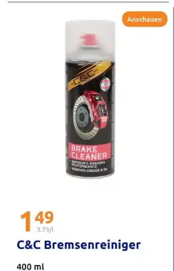 Action C&c bremsenreiniger Angebot