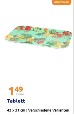 Action Tablett Angebot