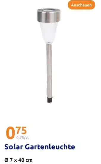 Action Solar gartenleuchte Angebot
