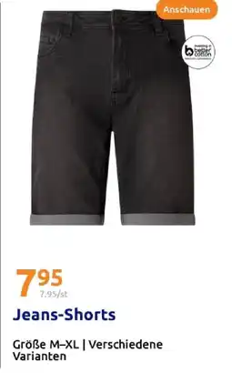 Action Better cotton jeans-shorts Angebot