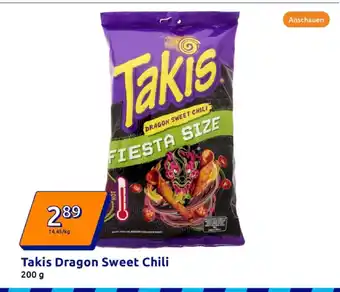Action Takis dragon sweet chili Angebot