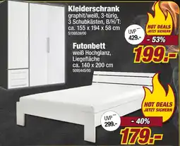 Poco Kleiderschrank oder futonbett Angebot