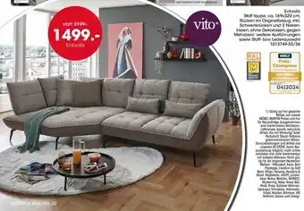 Möbel Martin vito Ecksofa Angebot