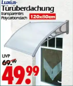 Wreesmann Luxus- Türüberdachung Angebot