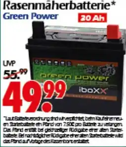 Wreesmann Rasenmäherbatterie Green Power Angebot