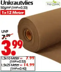Wreesmann Unkrautvlies Top Elora Angebot