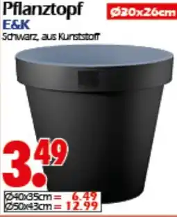 Wreesmann Pflanztopf E&K Angebot