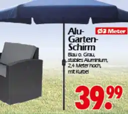 Wreesmann Alu- Garten- Schirm Angebot