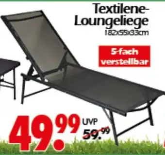 Wreesmann Textilene Loungeliege Angebot