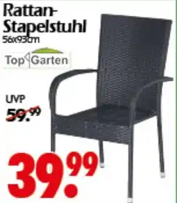 Wreesmann Rattan- Stapelstuhl Top Garten Angebot