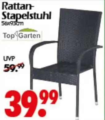 Wreesmann Rattan- Stapelstuhl Top Garten Angebot