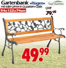 Wreesmann Gartenbank Rugen Top Garden Angebot