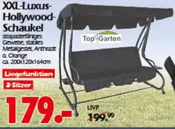 Wreesmann XXL-Luxus- Hollywood- Schaukel Top Garten Angebot
