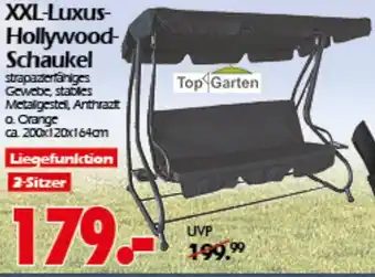 Wreesmann XXL-Luxus- Hollywood- Schaukel Top Garten Angebot
