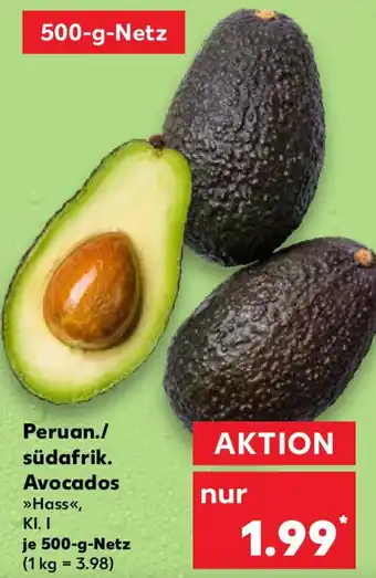 Kaufland Peruan./ südafrik. Avocados >>Hass<< Angebot