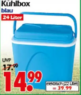 Wreesmann Kühlbox blau Angebot