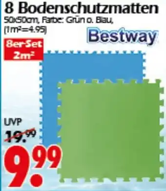 Wreesmann Bestway 8 Bodenschutzmatten Angebot