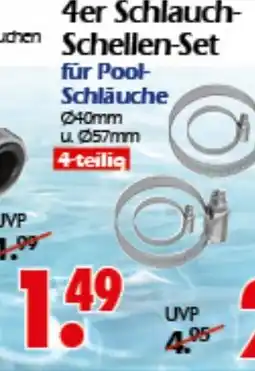 Wreesmann 4er Schlauch- Schellen-Set Angebot