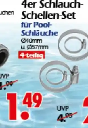 Wreesmann 4er Schlauch- Schellen-Set Angebot