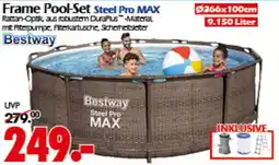 Wreesmann Frame Pool-Set Steel Pro MAX Bestway Angebot