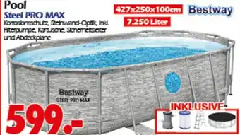 Wreesmann Pool Steel PRO MAX Bestway Angebot