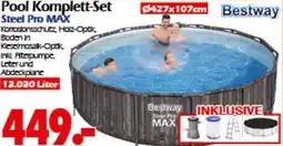 Wreesmann Bestway Pool Komplett-Set Steel Pro MAX Angebot