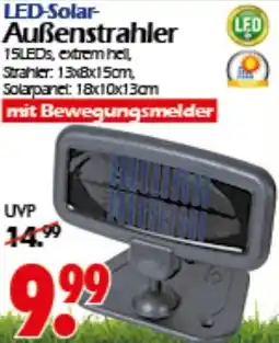 Wreesmann LED-Solar Außenstrahler Angebot