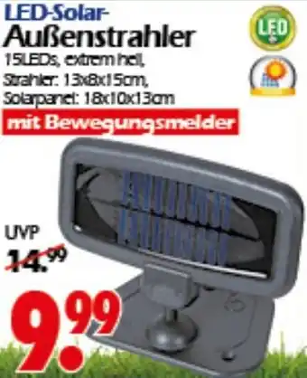 Wreesmann LED-Solar Außenstrahler Angebot