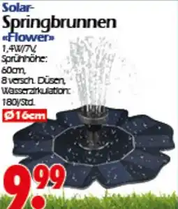 Wreesmann Solar- Springbrunnen Angebot