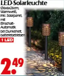 Wreesmann LED-Solarleuchte Angebot