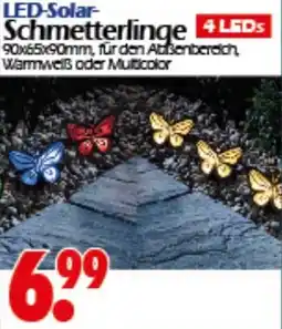 Wreesmann LED-Solar- Schmetterlinge Angebot